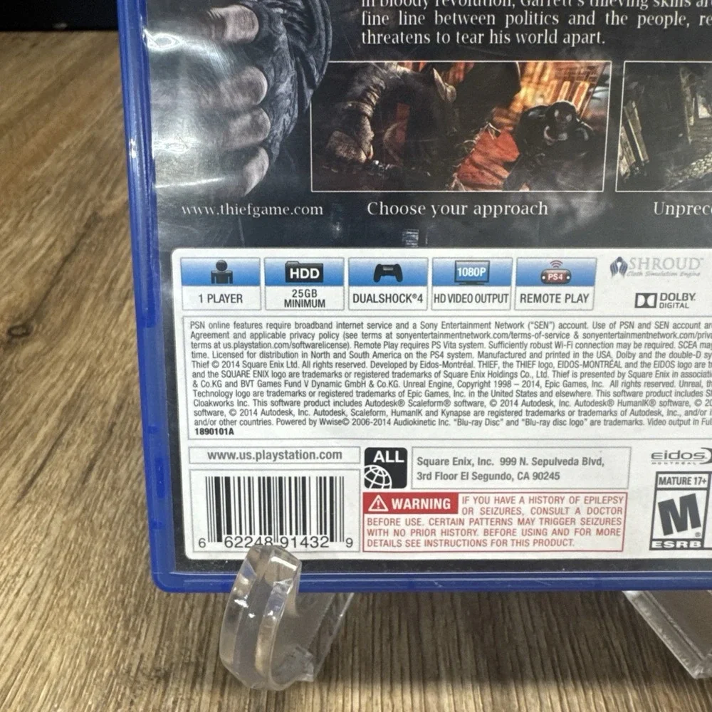 Thief (Sony PlayStation 4, 2014)